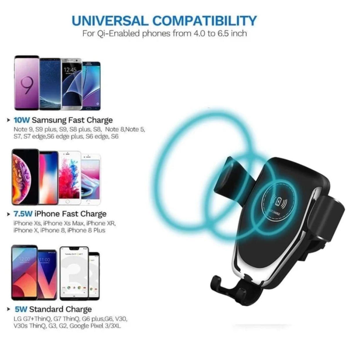 Refurbished 9eight5 Phone Holder & Wireless Charger - Reebelo Deutschland