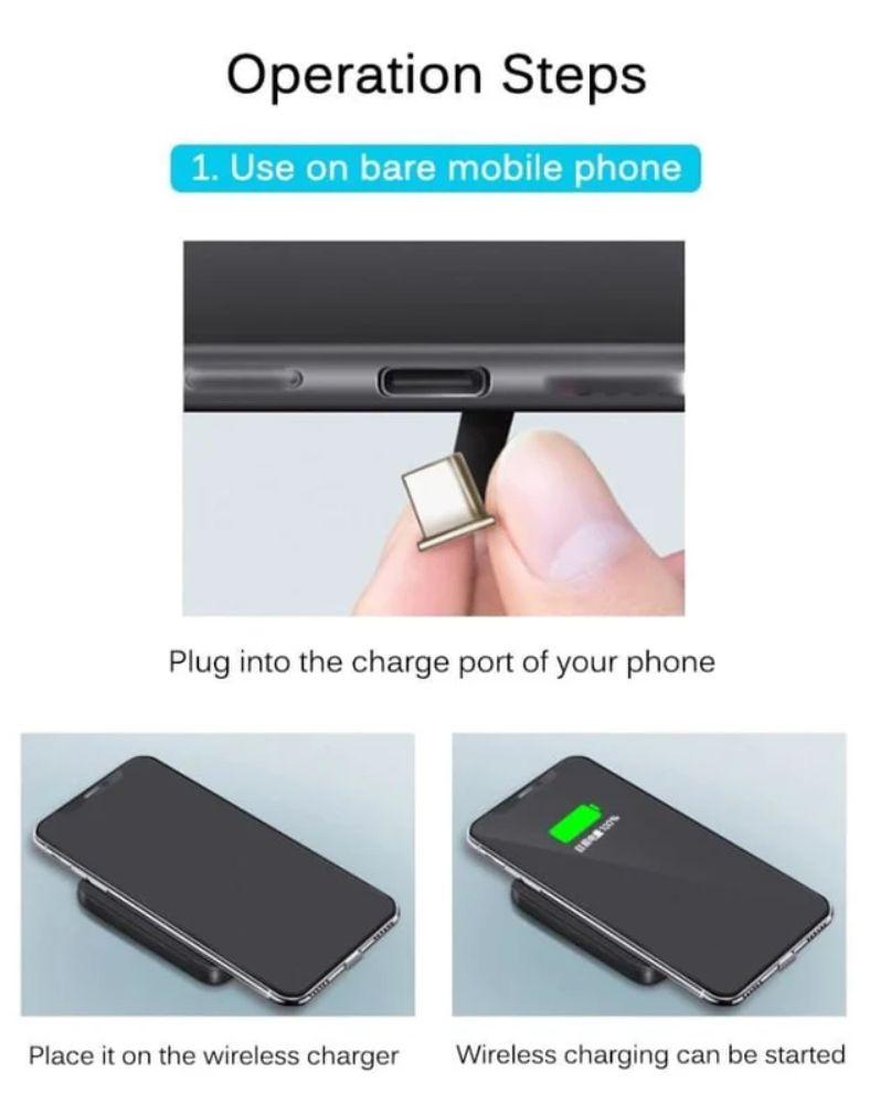 Refurbished 9eight5 Wireless Charging Receiver Type C Devices - Reebelo Deutschland