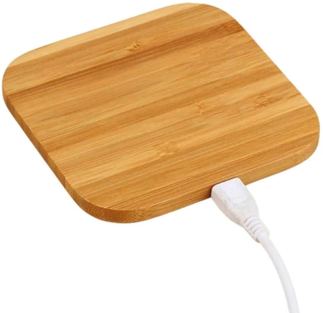 Refurbished 9eight5 Wood-Design Wireless Charger Pad (5W) - Reebelo Deutschland