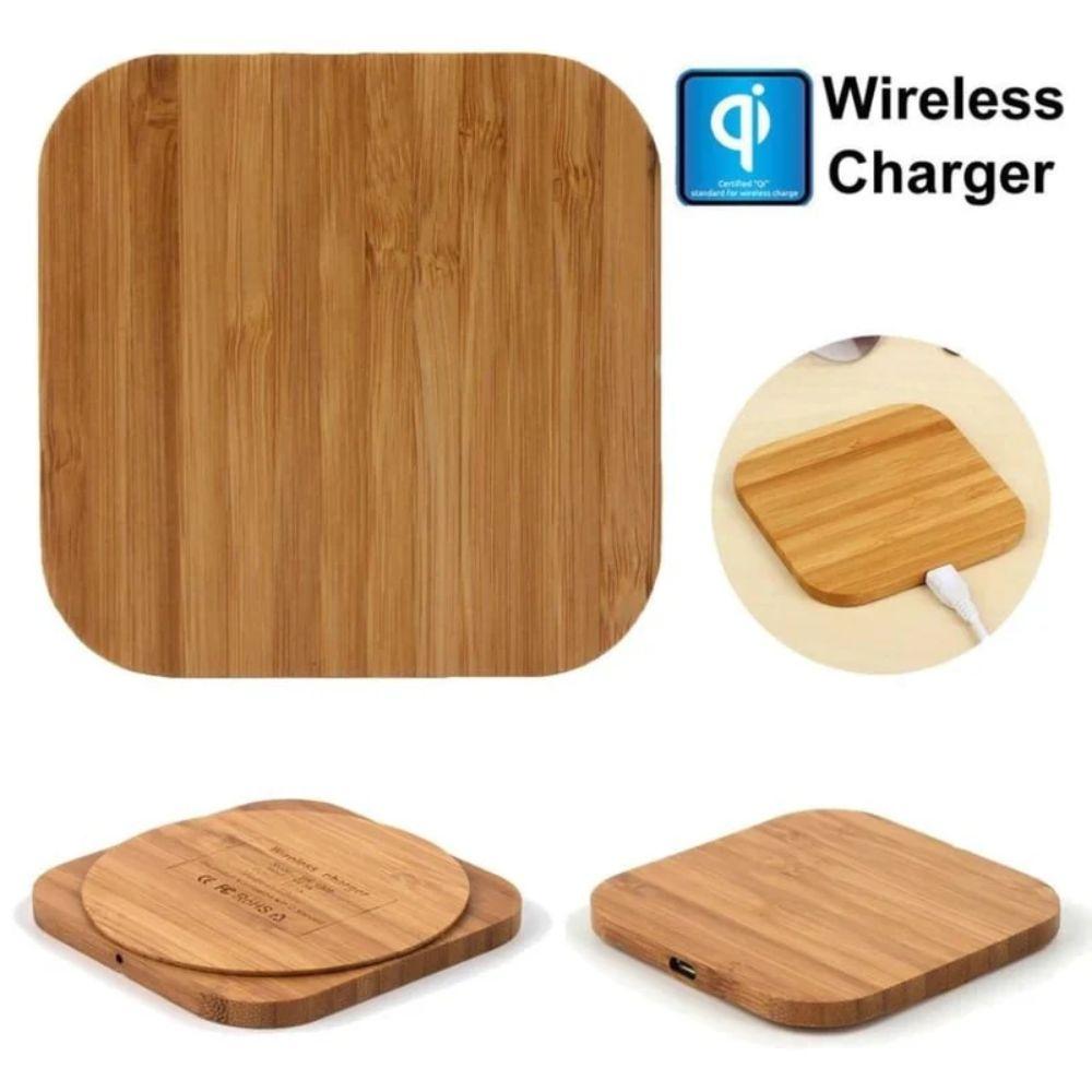 Refurbished 9eight5 Wood-Design Wireless Charger Pad (5W) - Reebelo Deutschland