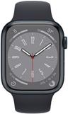 Apple Watch Series 8 (GPS) - 32 GB - 41 mm - Mitternacht Aluminiumgehäuse with Mitternacht Kautschuk Sportarmband