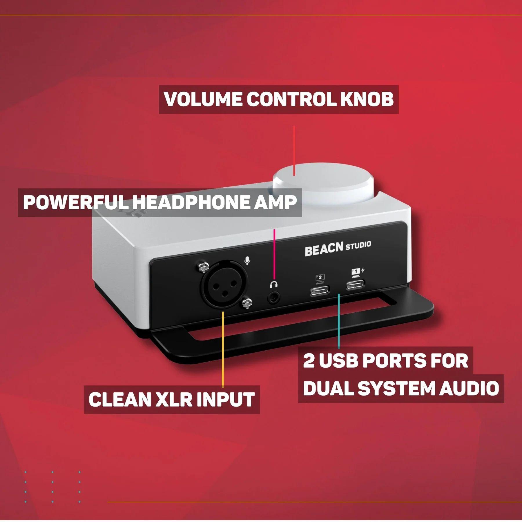 Refurbished BEACN Studio Creator XLR Interface - Reebelo Deutschland