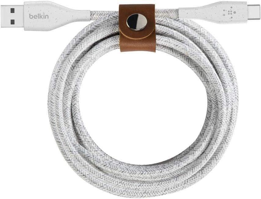 Refurbished Belkin DuraTek Plus USB-A auf USB-C Kabel mit 4ft Riemen - Reebelo Deutschland