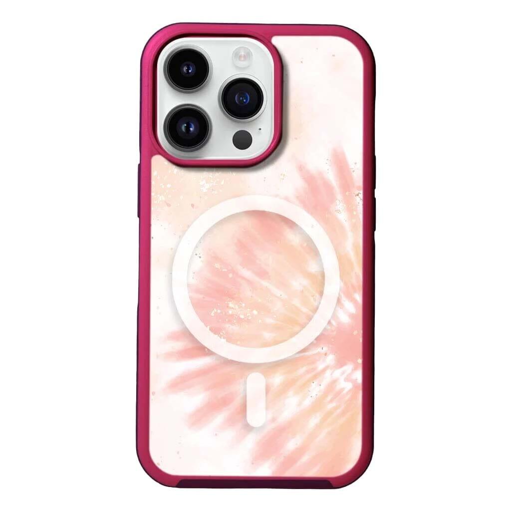 Refurbished Caseco MagSafe iPhone 13 Pro Max Orange Tie Dye Case - Reebelo Deutschland