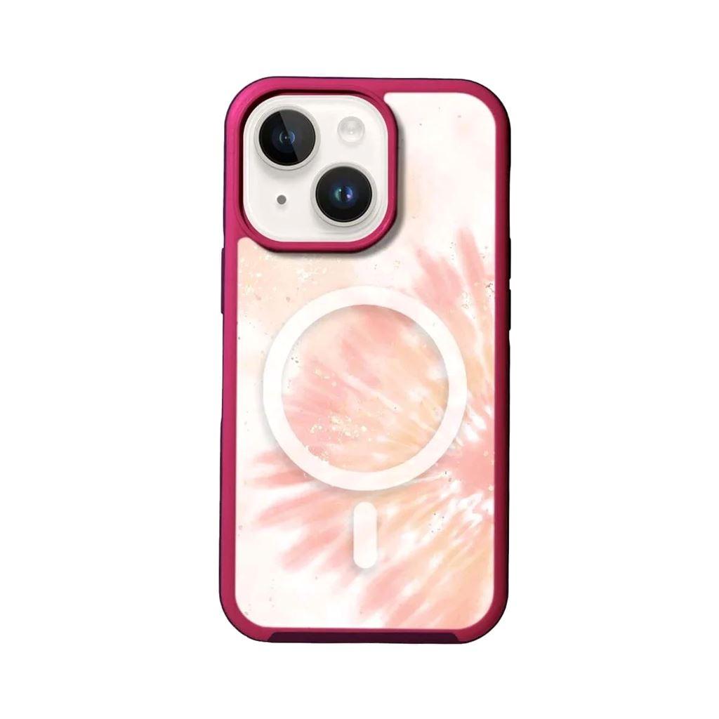 Refurbished Caseco MagSafe iPhone 14 Plus Orange Tie Dye Case - Reebelo Deutschland