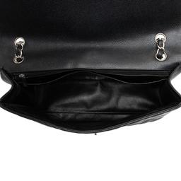 Refurbished Chanel Caviar Leather Classic Maxi Single Flap Bag - Reebelo Deutschland