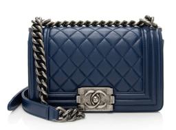 Refurbished Chanel Lambskin Small Boy Bag - Reebelo Deutschland