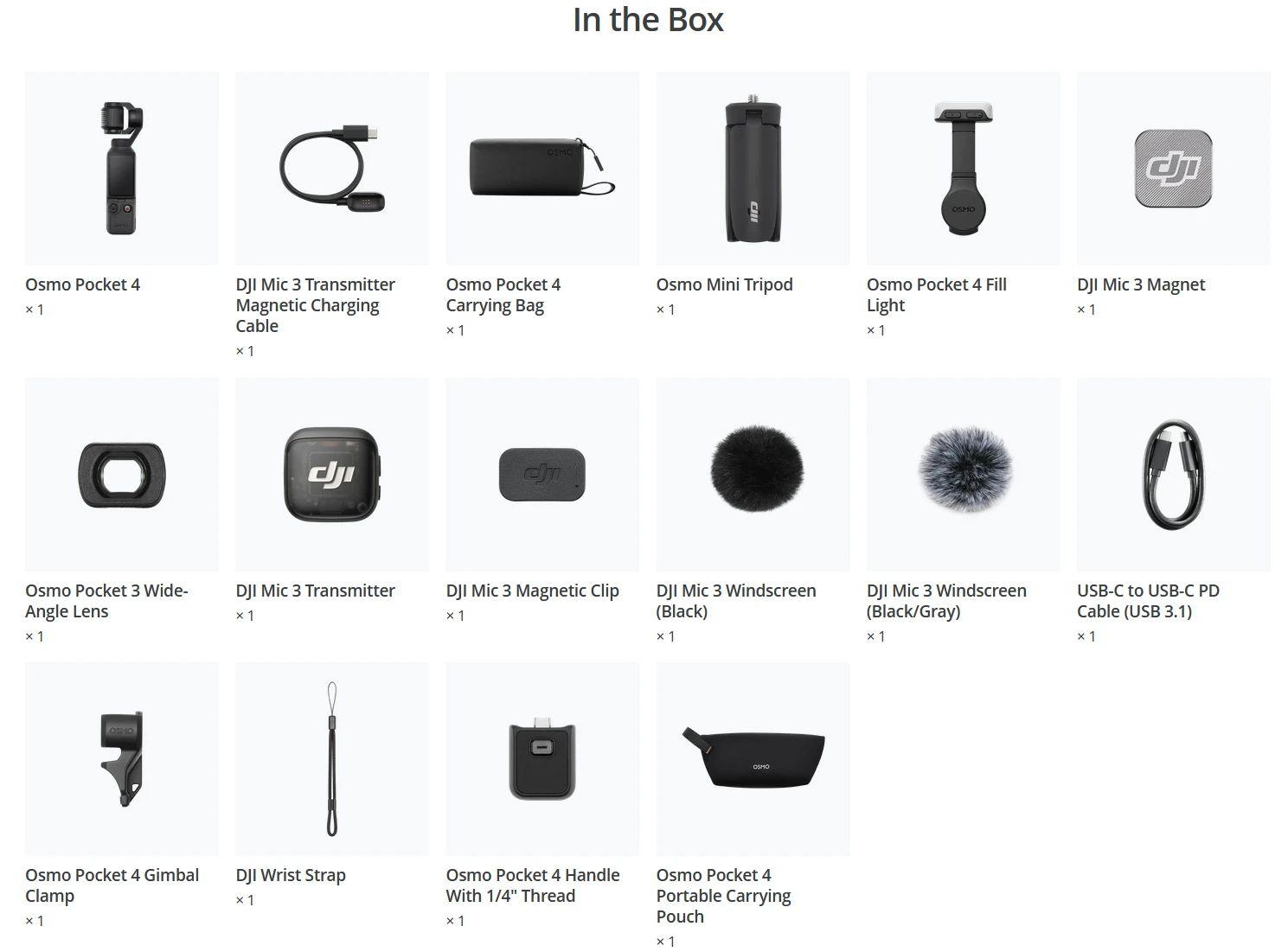 Refurbished DJI Osmo Pocket 4 Creator Combo - Reebelo Deutschland