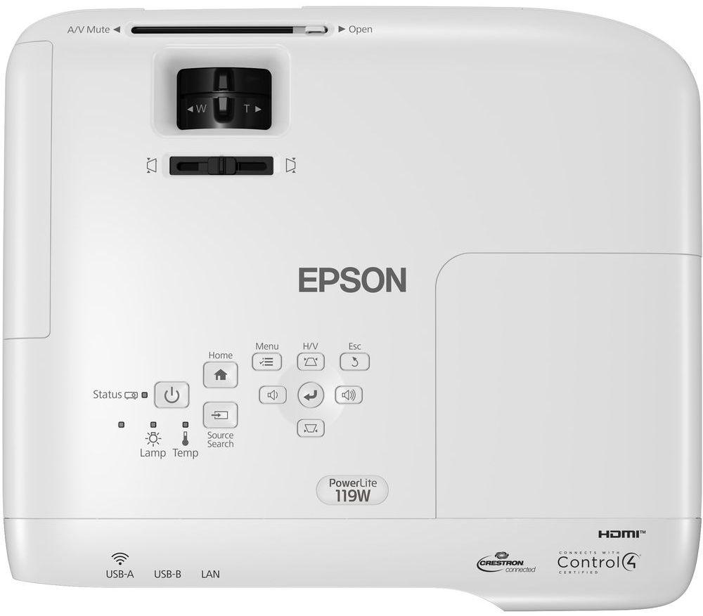 Refurbished Epson PowerLite 119W LCD Projektor 4:3 V11H985020 - Reebelo Deutschland