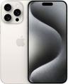 iPhone 15 Pro Max - 256GB - 1 physische SIM + eSIM - Weiß Titan - Ohne Vertrag - Premium - Standard-Akku