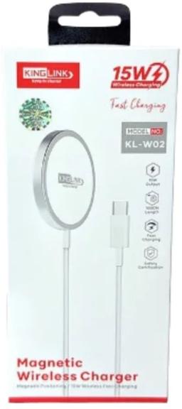 Refurbished Kinglink KLW02 15W Magnetic Wireless Charger Pad (1M) - Reebelo Deutschland