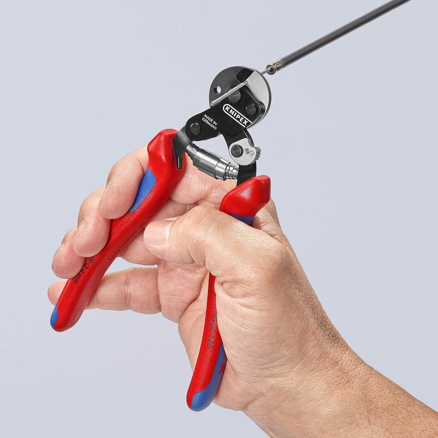 Refurbished Knipex 95 62 160 6 1/4" Wire Rope Shears - Reebelo Deutschland