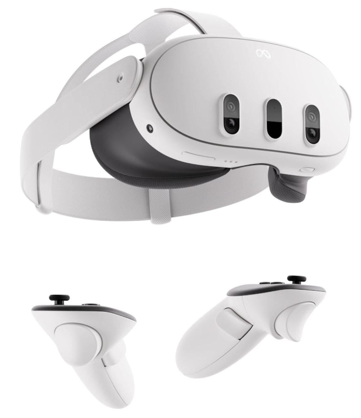 Refurbished Meta Quest 3 VR-Headset Controller & Ladegerät - Reebelo Deutschland