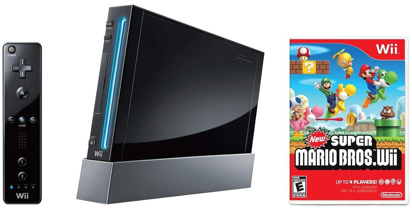 Refurbished Nintendo Wii Console with New Super Mario Bros Wii - Reebelo Deutschland