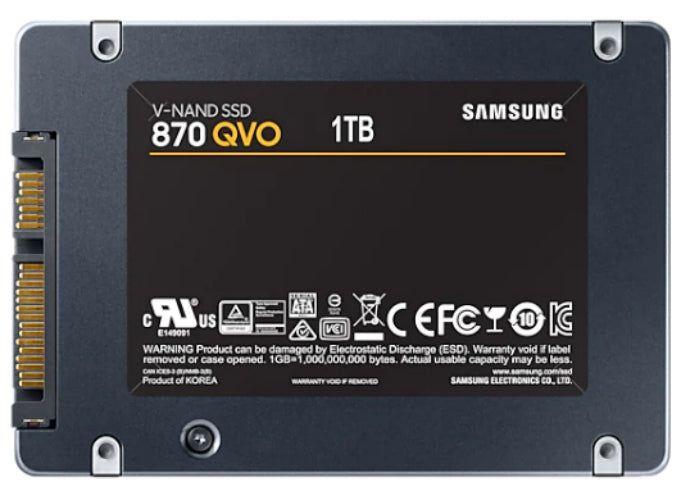 Refurbished Samsung 870 QVO SATA III 2.5" Internal SSD - Reebelo Deutschland