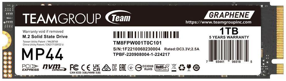 Refurbished Team Group Elite MP44 M.2 PCIe 4.0 SSD - Reebelo Deutschland