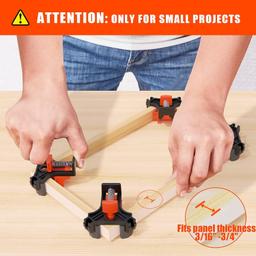 Refurbished Wetols Corner Clamp for Woodworking (4Pieces) - Reebelo Deutschland