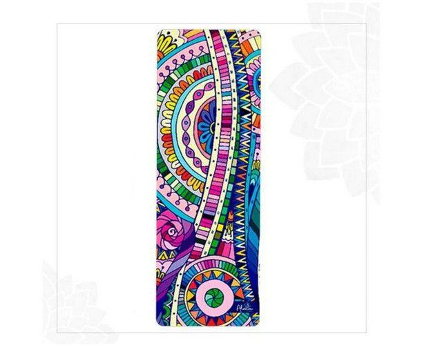 Refurbished BALI BEACH TOWEL unisex Eco-friendly beach gym camping towel sand free galaxy art made from recycled plastic bottles - Reebelo Deutschland