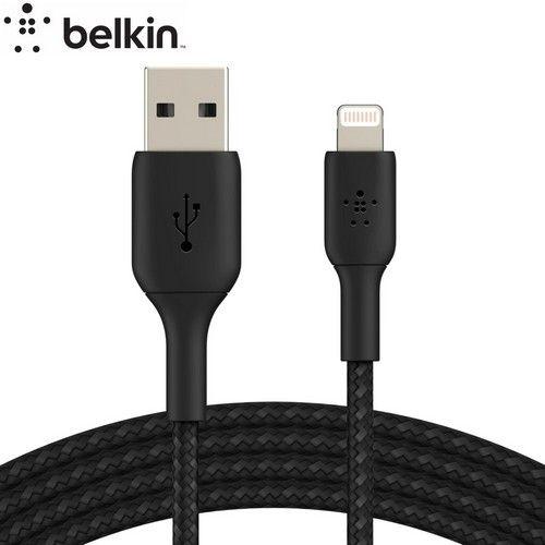 Refurbished Belkin BOOST CHARGE IOS to USB-A Cable For iPhone & iPad 1M - Black CAA001bt1MBK - Reebelo Deutschland