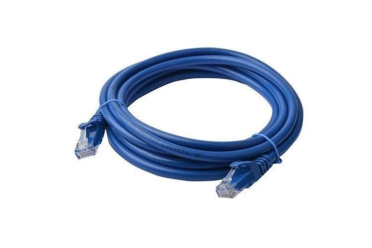 Refurbished 8Ware CAT6A Kabel 3m - Blau RJ45 Ethernet Netzwerk LAN UTP Patchkabel Snagless - Reebelo Deutschland
