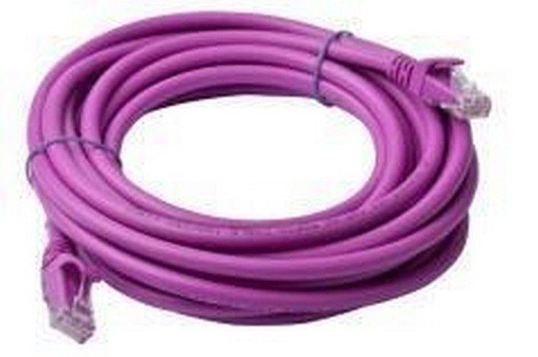 Refurbished 8Ware CAT6A Kabel 5m - Lila RJ45 Ethernet Netzwerk LAN UTP Patchkabel Snagless - Reebelo Deutschland