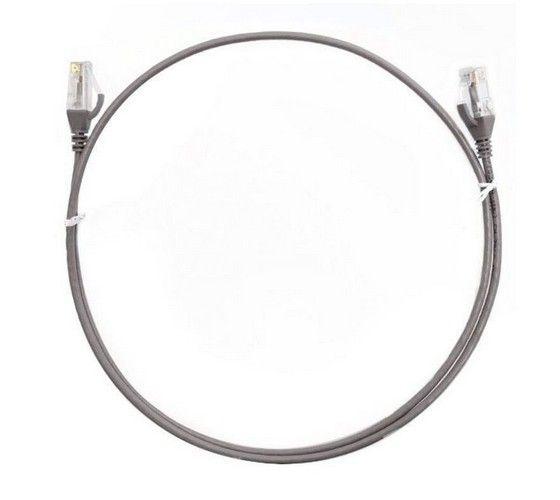 Refurbished 8ware CAT6 Ultra Thin Slim Kabel 0,5m / 50cm - Grau Premium RJ45 Ethernet Netzwerk LAN UTP Patchkabel 26AWG für Daten - Reebelo Deutschland