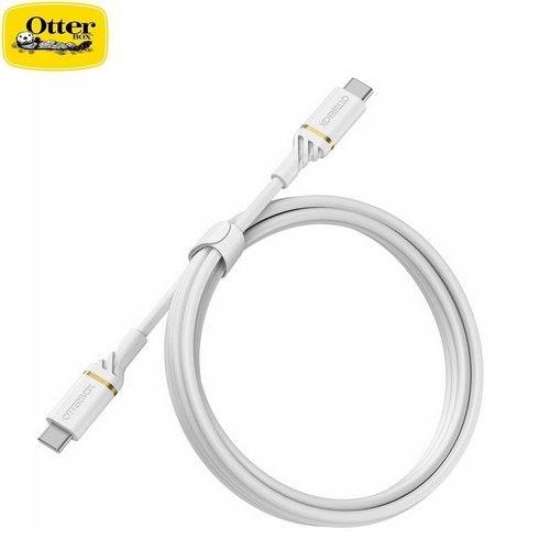 Refurbished OtterBox Fast Charge&Data Transfer Cable USB-C to USB-C 1M Shimmer 78-52672 White - Reebelo Deutschland