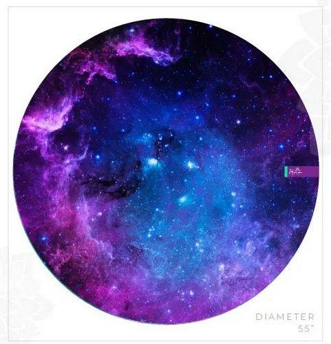 Refurbished GALAXY ROUND BEACH TOWEL unisex Eco-friendly round towel sand free meditation inspired made from recycled plastic bottles - Reebelo Deutschland
