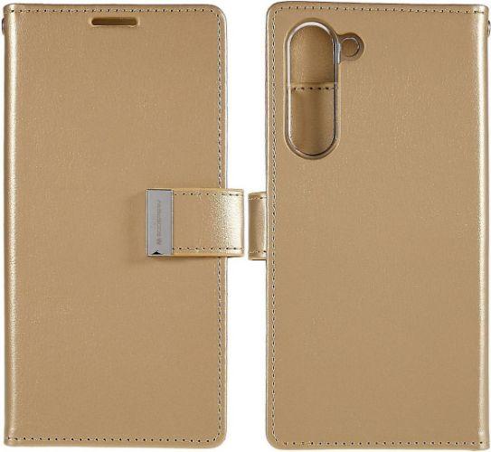 Refurbished Goospery Rich Diary Wallet Handyhülle für Samsung Galaxy S23 - Reebelo Deutschland