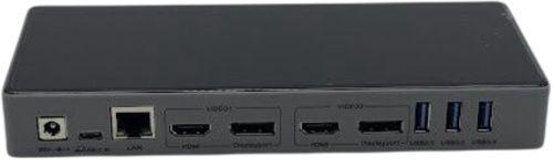 Refurbished QGeeM USB 3.0 Single 4K/Dual HDMI DisplayPort 4K Docking Station QG-D6901 - Reebelo Deutschland
