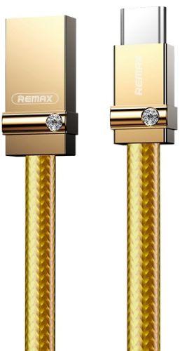 Refurbished Remax RC-091a USB auf Type C Golden Diamond Datenkabel (1M) - Reebelo Deutschland