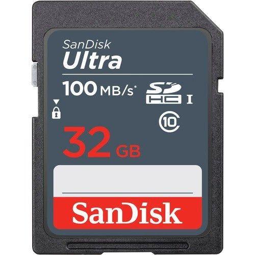 Refurbished SanDisk Ultra 32GB SDHC SDXC SD C10 Memory Card (100MB/s) - Reebelo Deutschland