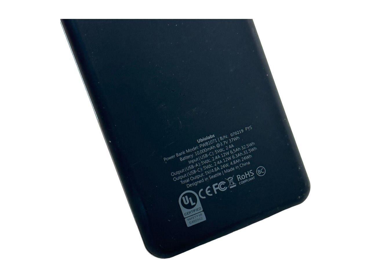 Refurbished Ubio Labs PWB1071 Universal 10000 mAh Slim Power Bank - Reebelo Deutschland