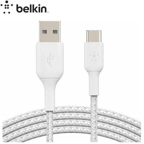 Refurbished Belkin USB-A auf USB-C Kabel für Samsung Google Nintendo Switch 2M Weiß - Reebelo Deutschland