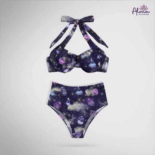 Refurbished Women bikini Two Piece Swimsuit magic Swimwear MAGIC POTION Swimwear made from recycled plastic bottles Variant Size Value L - Reebelo Deutschland